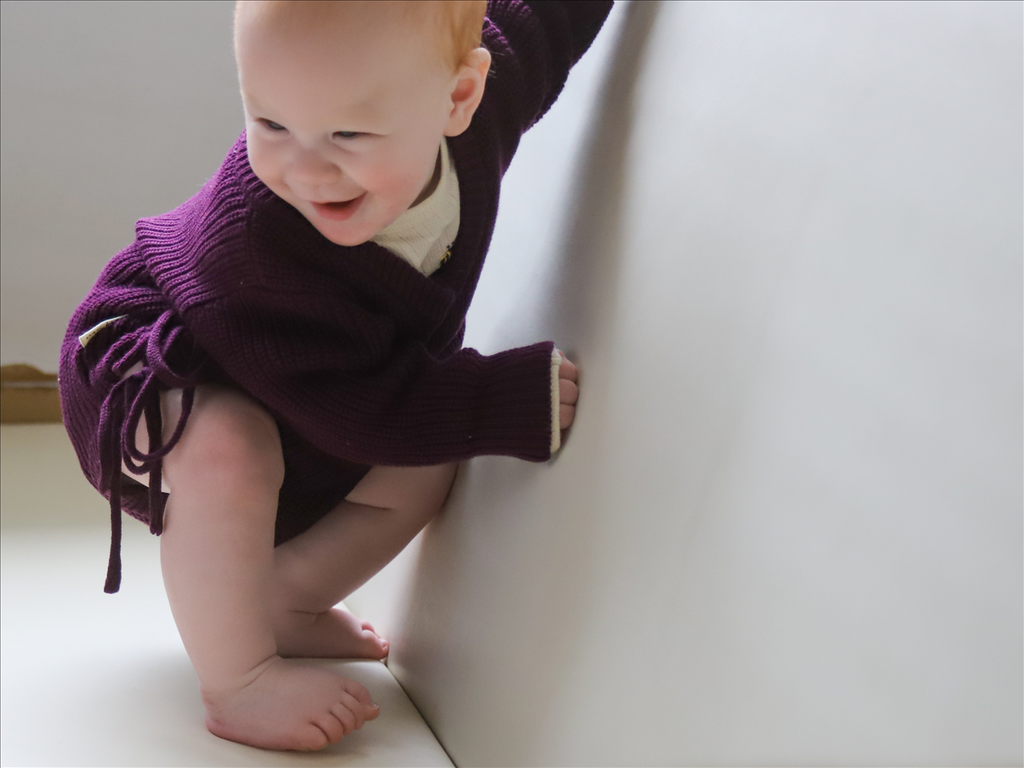 Tulip Knit in Burnt Dahlia