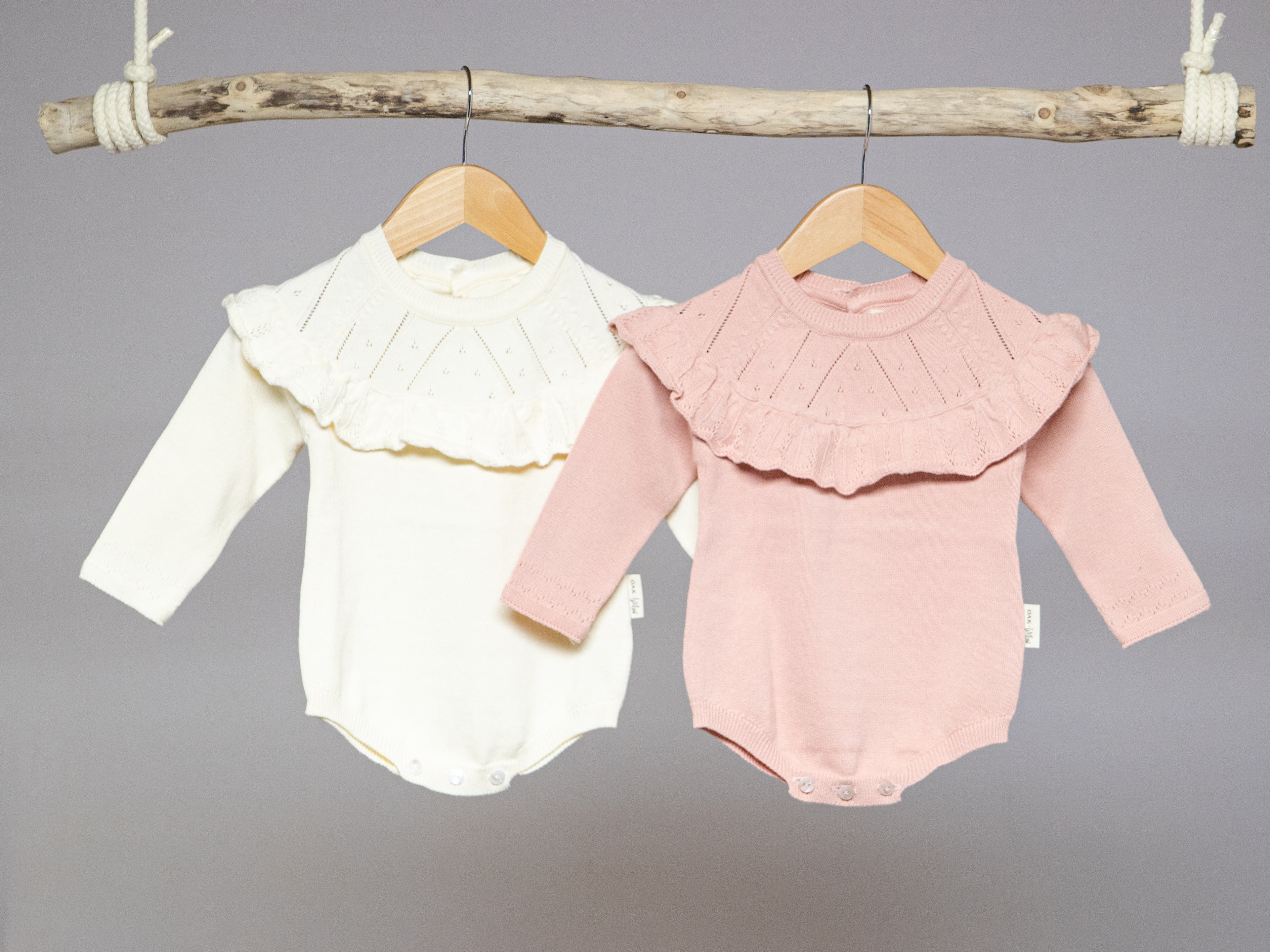 Snow Drop Romper, Snow