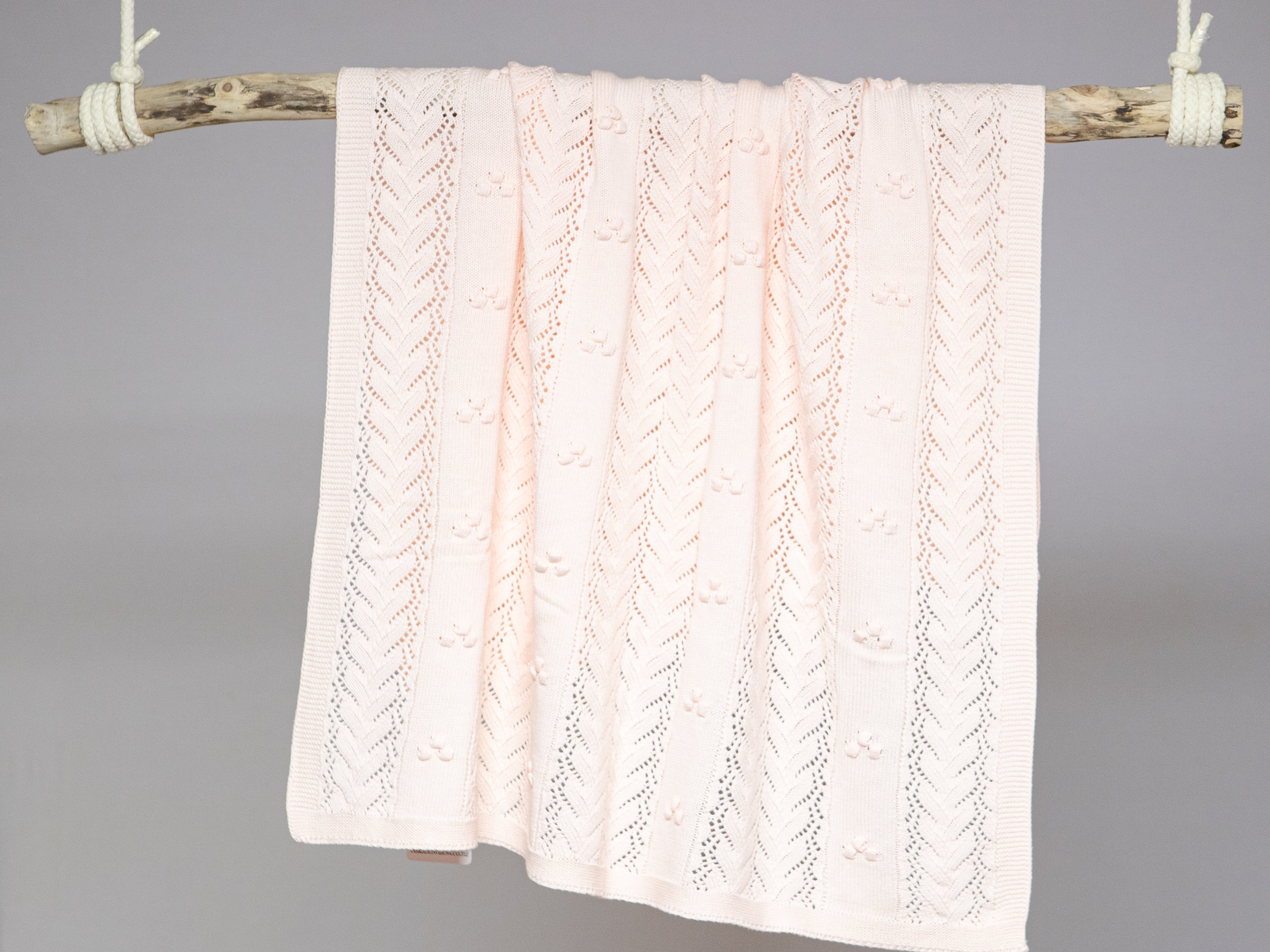 🌿Pink Moss Blanket