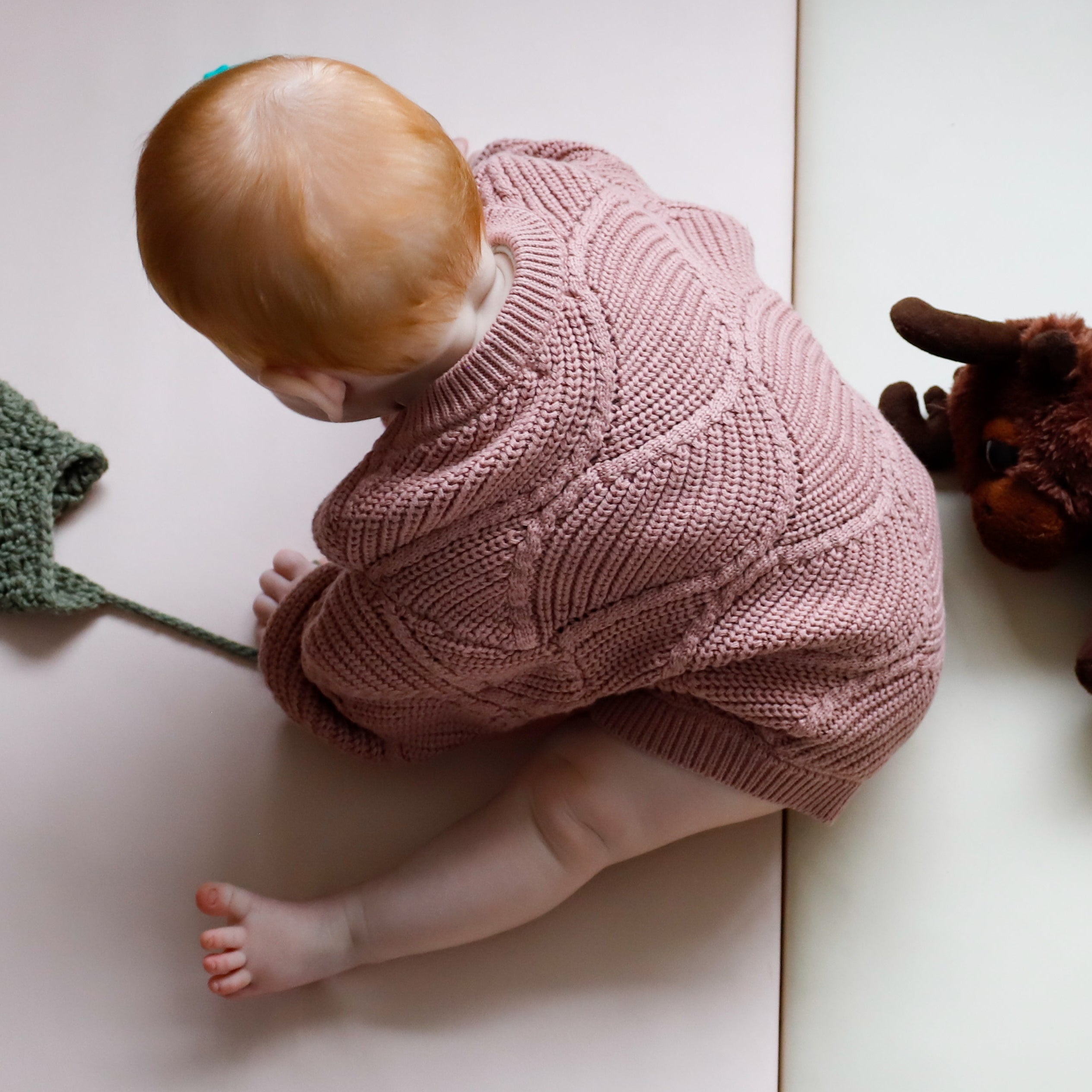 Kelp Forest Knit, Dusty Rose